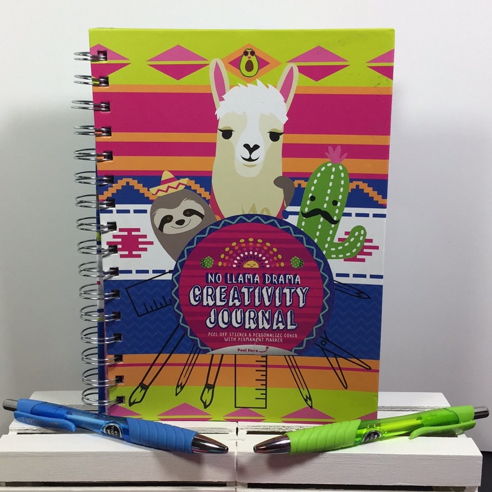 ✳️ $9, 2/$16, 3/$21 LLAMA Creativity Journal